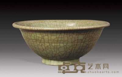 明 哥瓷碗 直径17.5cm